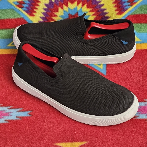 Vessi Boardwalk Slip-On Women's Size 10 Waterproof Travel Running Shoes Black - Picture 1 of 13